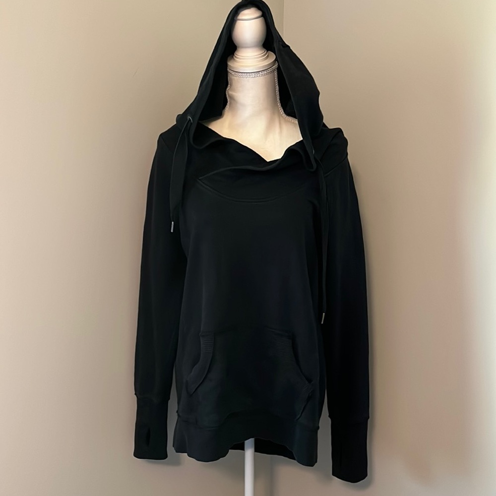 lululemon athletica Black Hooded Sweatshirt